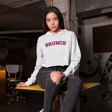 BRUNCH Women's Crop Hoodie