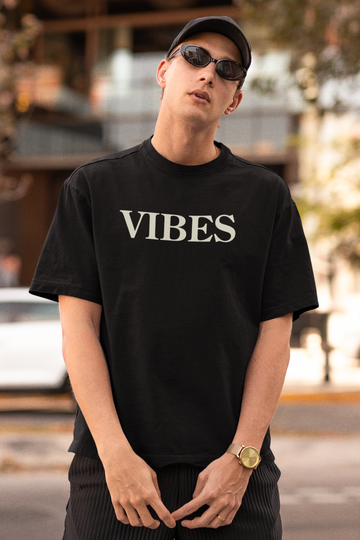 Vibes Unisex Tee Black