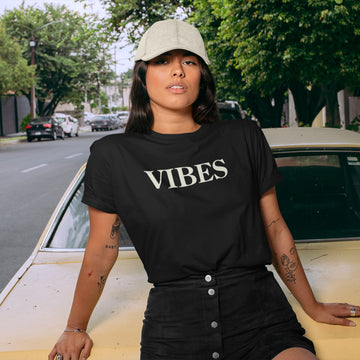 Vibes Unisex Tee Black